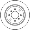 Image de Lot De 2 Disques De Frein Trw Automotive Df2646 Honda 42510-se0-000
