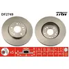 Image de Lot De 2 Disques De Frein Trw Automotive Df2749 Mercedes-benz 124 421 24 12