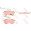 Image de Kit De Plaquettes De Frein, Frein À Disque Trw Automotive Gdb1260 Citroën