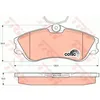 Image de Kit De Plaquettes De Frein, Frein À Disque Trw Automotive Gdb1295 Citroën