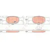 Image de Kit De Plaquettes De Frein, Frein À Disque Trw Automotive Gdb1339 Fiat 71752981