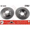 Image de Lot De 2 Disques De Frein Trw Automotive Df4035 Mercedes-benz 168 421 02 12