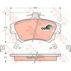 Image de Kit De Plaquettes De Frein, Frein À Disque Trw Automotive Gdb1313 Mitsubishi