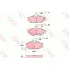 Image de Kit De Plaquettes De Frein, Frein À Disque Trw Automotive Gdb1423 Citroën