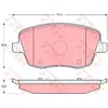 Image de Kit De Plaquettes De Frein, Frein À Disque Trw Automotive Gdb1414 Seat
