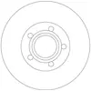 Image de Lot De 2 Disques De Frein Trw Automotive Df4239 Audi 4d0 615 601 B