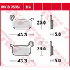 Image de Kit De Plaquettes De Frein, Frein À Disque Trw Mcb750si Husqvarna