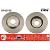 Image de Lot De 2 Disques De Frein Trw Automotive Df4219s Daimler C2c41250 Jlm20617