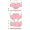 Image de Kit De Plaquettes De Frein, Frein À Disque Trw Automotive Gdb3383 Toyota