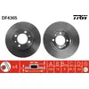 Image de Lot De 2 Disques De Frein Trw Automotive Df4365 Mg Gbd90842 Sdb 100460 Sdb100461