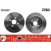 Image de Lot De 2 Disques De Frein Trw Automotive Df4367 Byd 1061001091 106100109101