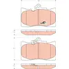 Image de Kit De Plaquettes De Frein, Frein À Disque Trw Automotive Gdb3398 Lexus