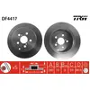 Image de Lot De 2 Disques De Frein Trw Automotive Df4417 Toyota 42431-05030 42431-05060