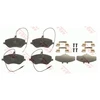 Image de Kit De Plaquettes De Frein, Frein À Disque Trw Automotive Gdb1663 Citroën