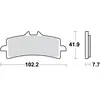 Image de Kit De Plaquettes De Frein, Frein À Disque Trw Mcb792crq Aprilia