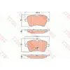 Image de Kit De Plaquettes De Frein, Frein À Disque Trw Automotive Gdb1712 Mini 2 289 146