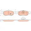 Image de Kit De Plaquettes De Frein, Frein À Disque Trw Automotive Gdb1749 Dacia