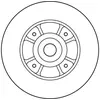 Image de Lot De 2 Disques De Frein Trw Automotive Df2706bs Renault 77 01 204 901