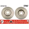 Image de Lot De 2 Disques De Frein Trw Automotive Df6074s Chrysler 05135475aa 5135475aa