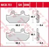 Image de Kit De Plaquettes De Frein, Frein À Disque Trw Mcb751srm Suzuki