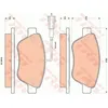 Image de Kit De Plaquettes De Frein, Frein À Disque Trw Automotive Gdb1842 Abarth 4254 C8