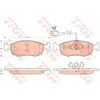Image de Kit De Plaquettes De Frein, Frein À Disque Trw Automotive Gdb1900 Fiat 77365729