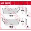Image de Kit De Plaquettes De Frein, Frein À Disque Trw Mcb848sh Honda