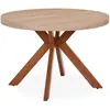 Image de MENZZO Table ronde extensible Myriade Sonoma