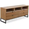 Image de MENZZO Meuble TV Panara L150cm Bois d'acacia patiné