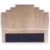 Image de MENZZO Tête de lit Arena 140 cm Velours Taupe