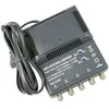 Image de Optex   Amplificateur Tv Intérieur 4 Sorties   Gain 10 À 25 Db   Compatible Tnt   Améliore Signaux Faibles   Connexions Fiche F   Tension 230v Ac   Blanc