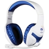 Image de Konix FFF Casque Avec fil Arceau Jouer Bleu, Blanc - Neuf
