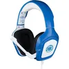 Image de Konix My Hero Academia Headset avec câble pour jeux PS4, PS5, Switch, Xbox One et X|S Series - Microphone - Câble de 1,5 m - Connexion de 3,5 mm - White et Blue