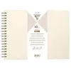 Image de Clairefontaine 95433C - Album à Personnaliser 40 Feuilles 32x24 cm - Papier Blanc Épais 200g m² - Couverture Rigide Ivoire Irisée - Spirale bronze - Loisirs Créatifs, DIY, Scrapbooking en occasion ou reconditionné