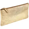 Image de Clairefontaine KLEO Pochette en cuir 22x11 or