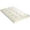Image de Matelas 140 X 190 - Futon - 15 Cm - Ferme Et Equilibre - Ecru