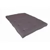 Image de Matelas Futon Coton Et Fibres Recyclés Fabriqué En France Couleur Taupe 140 X 190 Cm