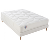 Image de Ensemble Matelas Mémoire De Forme Hd   Sommier 9 Lattes 140 X 190 Cm   Mousse Polyuréthane Hypoallergénique   Fabrication Française   Idliterie