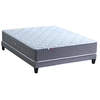 Image de Ensemble Matelas Ressort 7 Zones H.28cm + Sommier Fabriqué En France Max 140 X 190