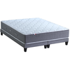 Image de Ensemble Matelas Ressort 7 Zones H.28cm + Sommier Fabriqué En France Max 2x80 X 200