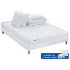 Image de Ensemble Matelas Mémoire De Forme + Sommier + Oreiller + Couette Fabrication 100% Française Matelas Bi-confort 140 X 190