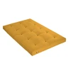 Image de Matelas Futon Latex Et Fibres Fabrication Française Couleur Ocre 160 X 200 Cm