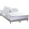 Image de Pack Complet Avec Matelas 28 Bellagio 2 Sommier Oreillers Et Couette 2x90 X 200