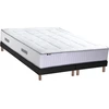 Image de Ensemble Matelas Ressorts 7 Zones Bellagio 2 Mémoire De Forme Et Sommier 2x80 X 200 Sommier Noir