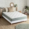 Image de Ensemble + Matelas Ressort 7 Zones Face Hiver/eté Différente Hygge Fabriqué En France 140 X 190 Sommier Blanc