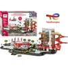 Image de Ensemble XXL de station-service avec lavage et parking