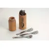 Image de Fourreau Bois Fourchette Huitre 'x6' - Roger Orfevre