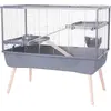 Image de Cage Zolux 205660GRI bois métal plastique
