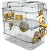 Image de Zolux - Cage Duo Rody3. Couleur Banane Taille 41 X 27 X H40.5 Cm Pour Rongeur