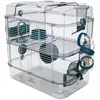 Image de Zolux - Cage Sur 2 Etages Pour Hamsters, Souris Et Gerbilles - Rody3 Duo - L 41 X P 27 X H 40,5 Cm - Bleu